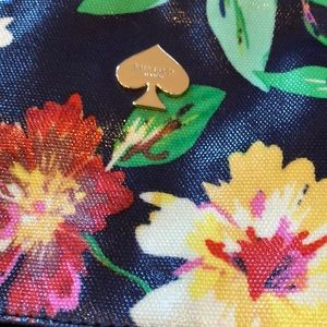 Kate Spade Blue Floral Bag